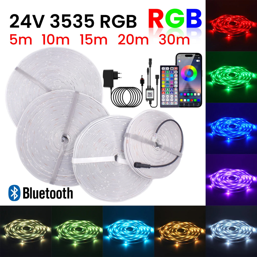 AuraGlow™ - Smart LED Strip | Bluetooth & App Control