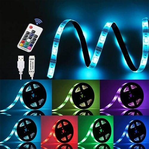 LED Strip Lights RGB - 5M 16 Colors